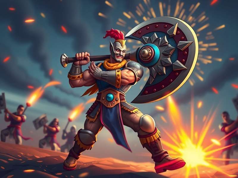 Epic Mace Battler Diwali festival event with fireworks and special characters